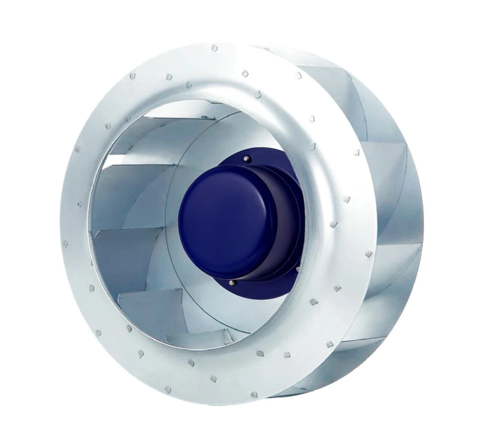 280mm External Rotor Motor EC Curve Backward Impeller Centrifugal Fan