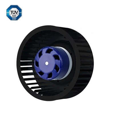 160 mm motor 0-10V DC Bezuhlíkový dopredu zakrivený odstredivý ventilátor